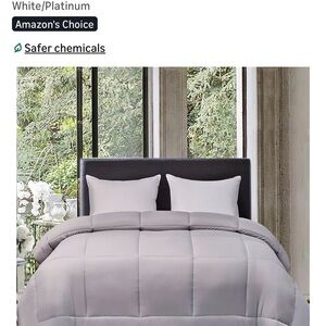 Elegant Platinum Comforter Set
